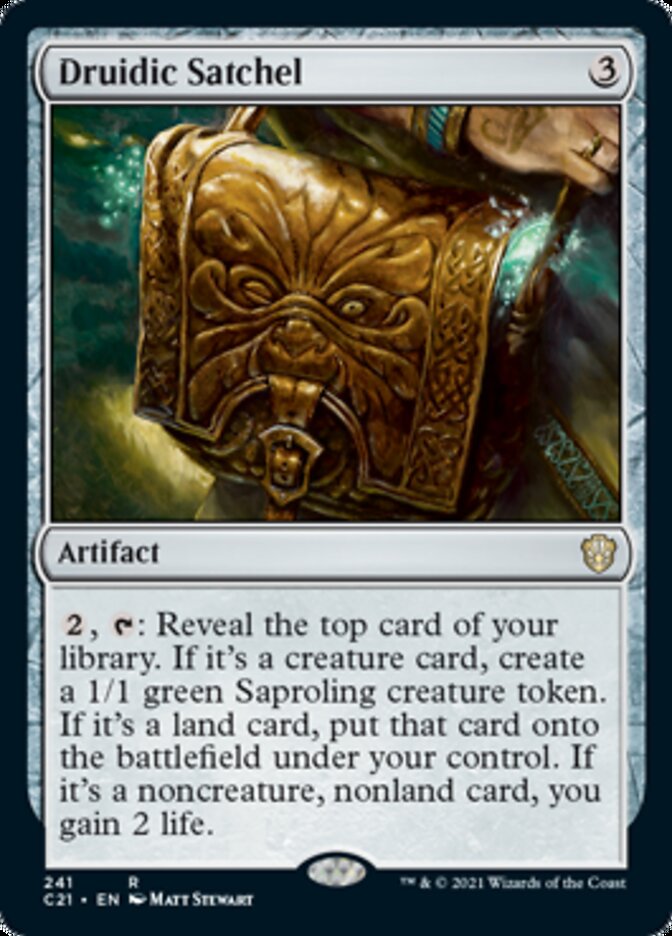 Druidic Satchel [Commander 2021] | Gamers Paradise