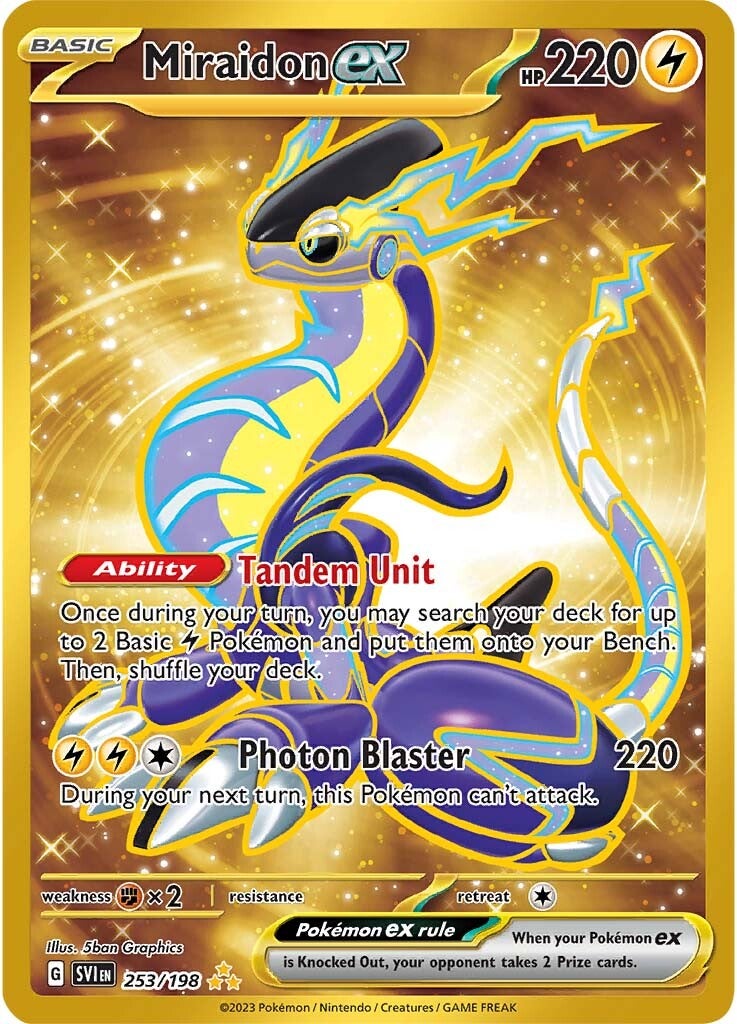 Miraidon ex (253/198) [Scarlet & Violet: Base Set] | Gamers Paradise