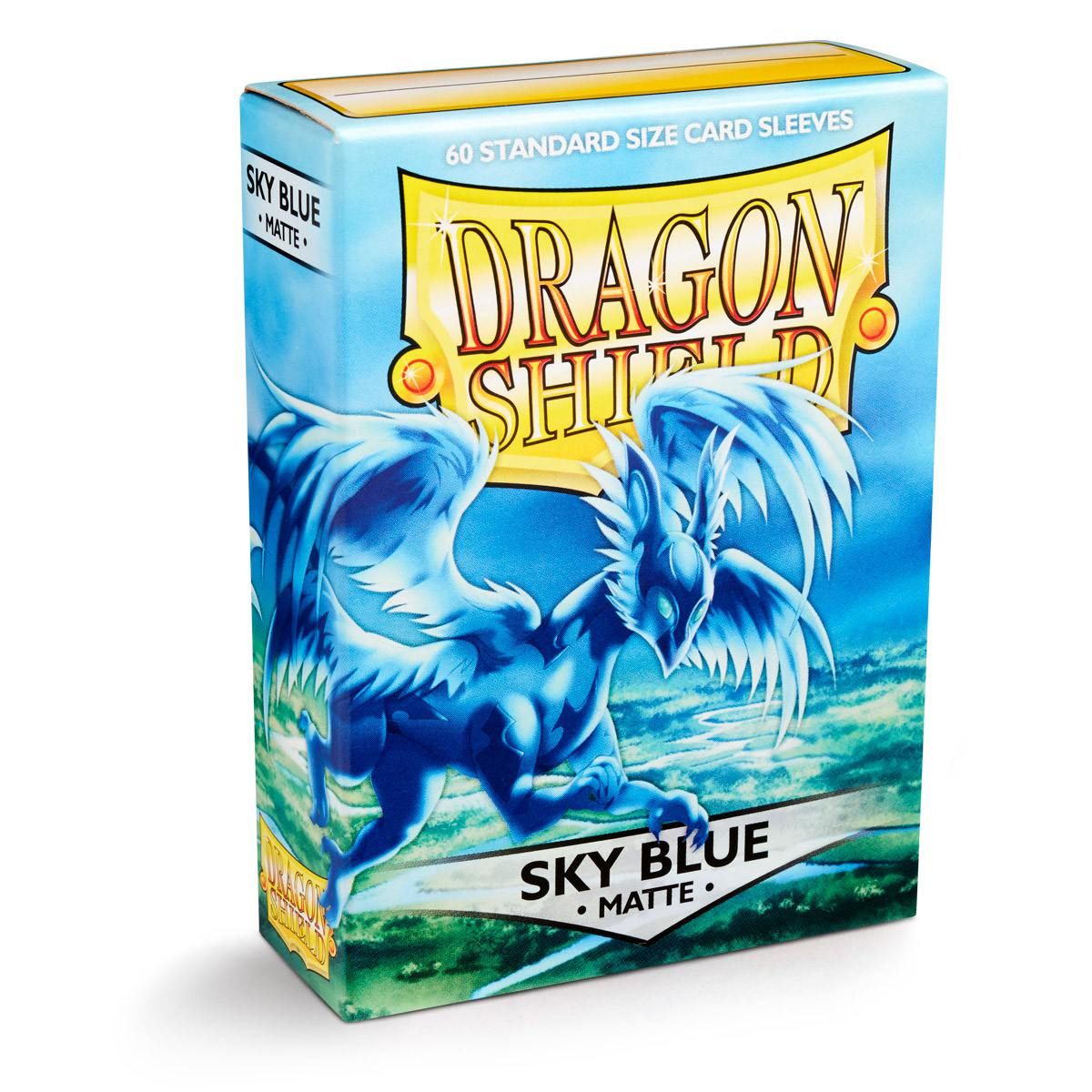 Dragon Shield: Standard 60ct Sleeves - Sky Blue (Matte) | Gamers Paradise