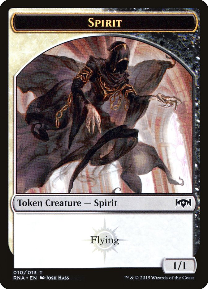 Spirit Token [Ravnica Allegiance Tokens] | Gamers Paradise