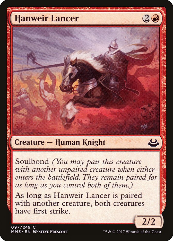 Hanweir Lancer [Modern Masters 2017] | Gamers Paradise
