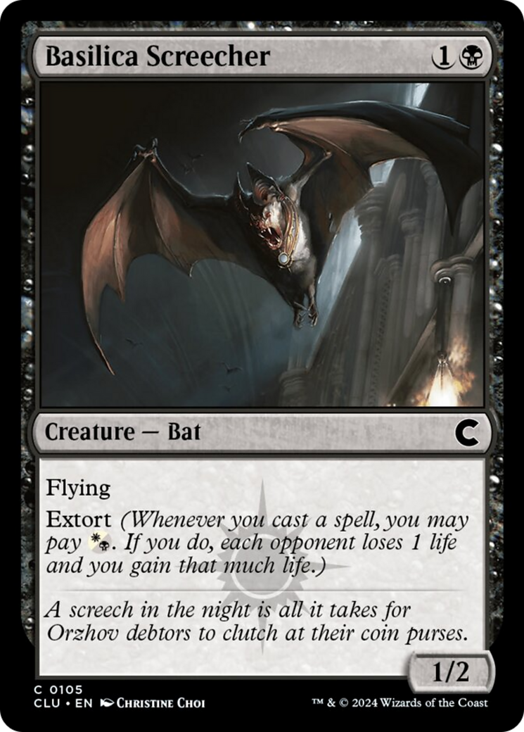 Basilica Screecher [Ravnica: Clue Edition] | Gamers Paradise
