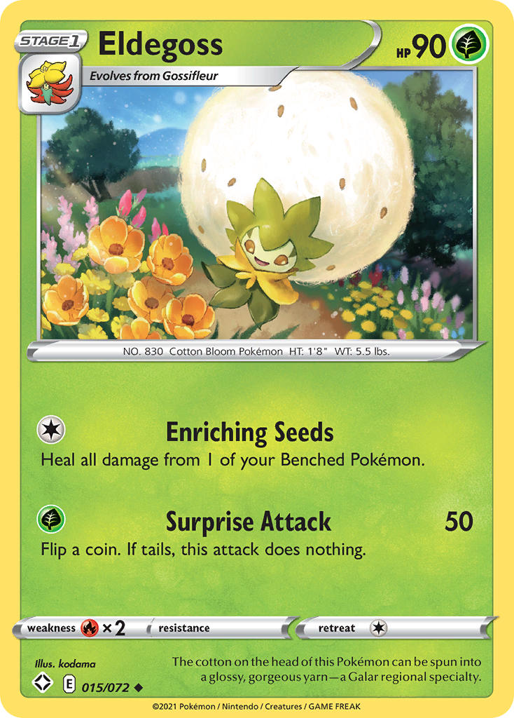 Eldegoss (015/072) [Sword & Shield: Shining Fates] | Gamers Paradise