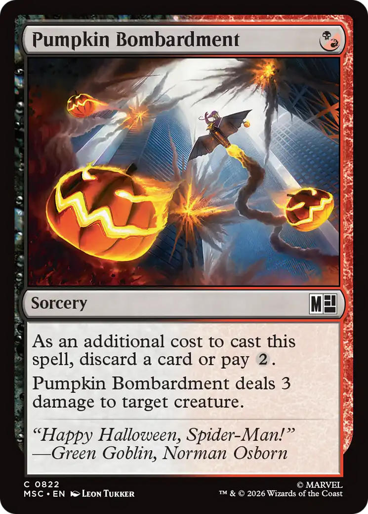 Pumpkin Bombardment [Marvel Super Heroes Commander] | Gamers Paradise