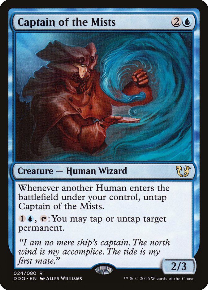 Captain of the Mists [Duel Decks: Blessed vs. Cursed] | Gamers Paradise