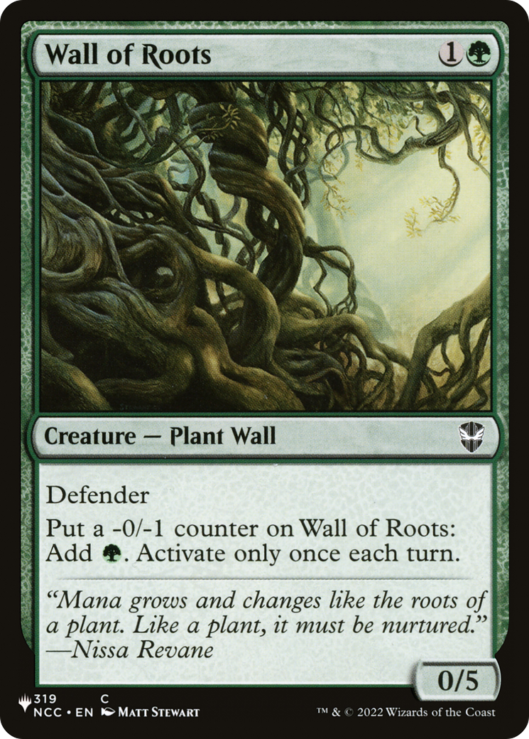 Wall of Roots [The List Reprints] | Gamers Paradise