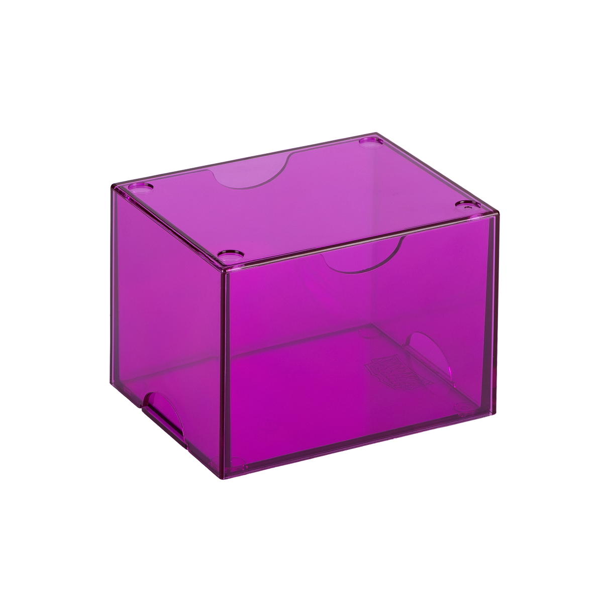 Dragon Shield: Strongbox - Clear Purple | Gamers Paradise