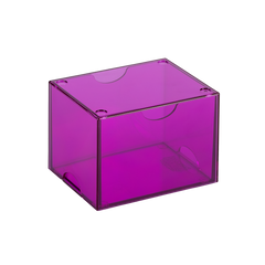 Dragon Shield: Strongbox - Clear Purple | Gamers Paradise