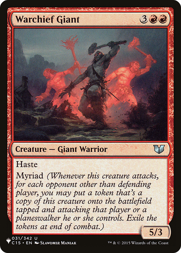 Warchief Giant [The List] | Gamers Paradise