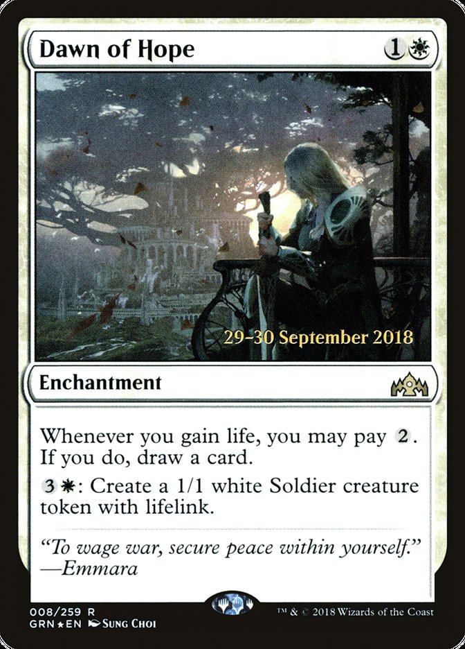 Dawn of Hope [Guilds of Ravnica Prerelease Promos] | Gamers Paradise