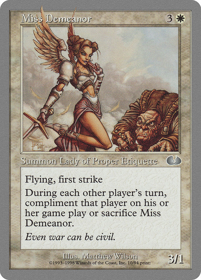 Miss Demeanor [Unglued] | Gamers Paradise