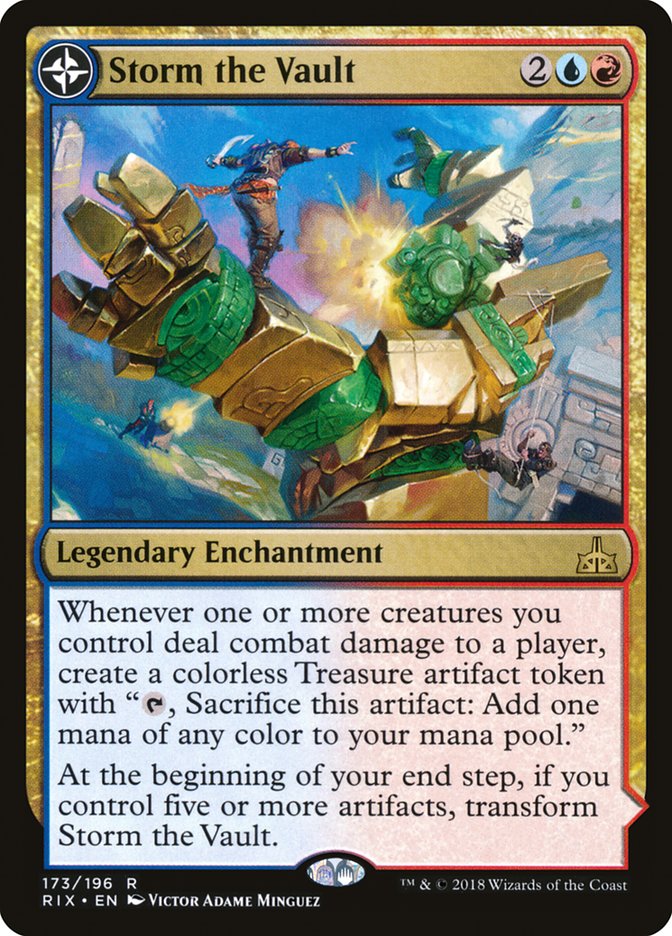 Storm the Vault // Vault of Catlacan [Rivals of Ixalan] | Gamers Paradise