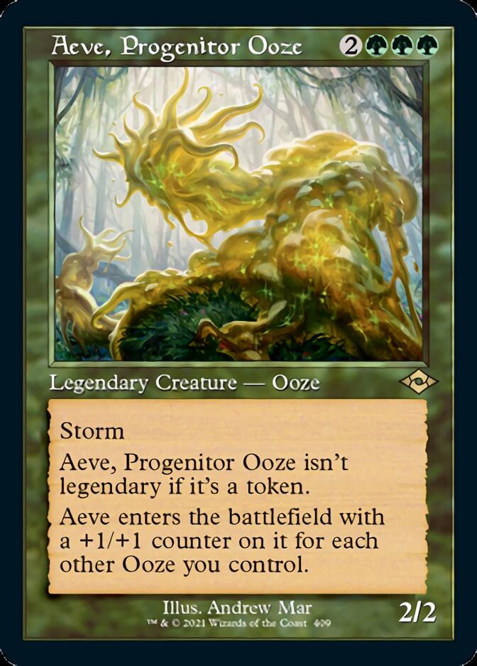 Aeve, Progenitor Ooze (Retro Foil Etched) [Modern Horizons 2] | Gamers Paradise