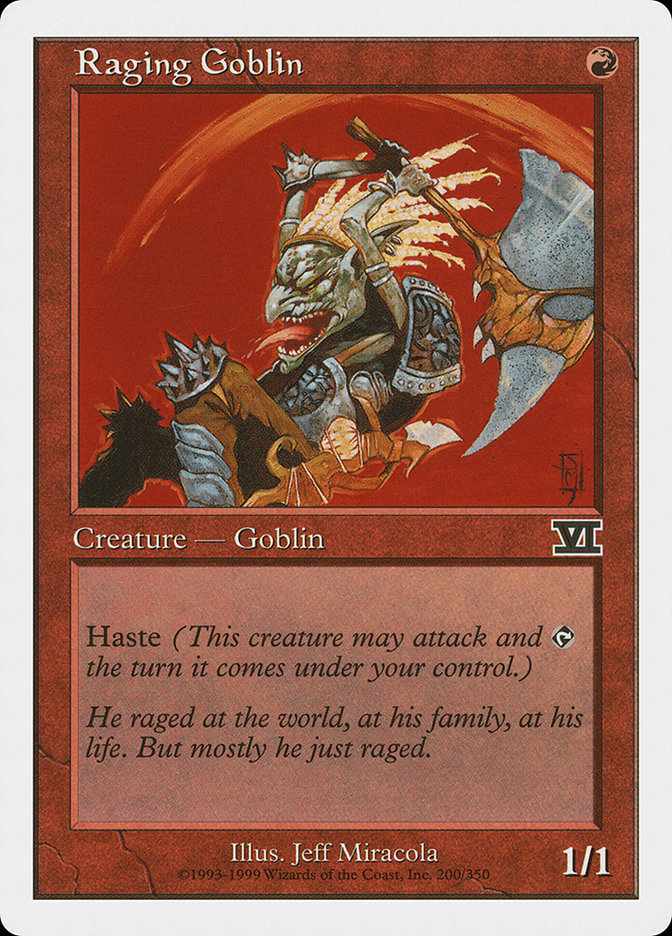 Raging Goblin [Classic Sixth Edition] | Gamers Paradise