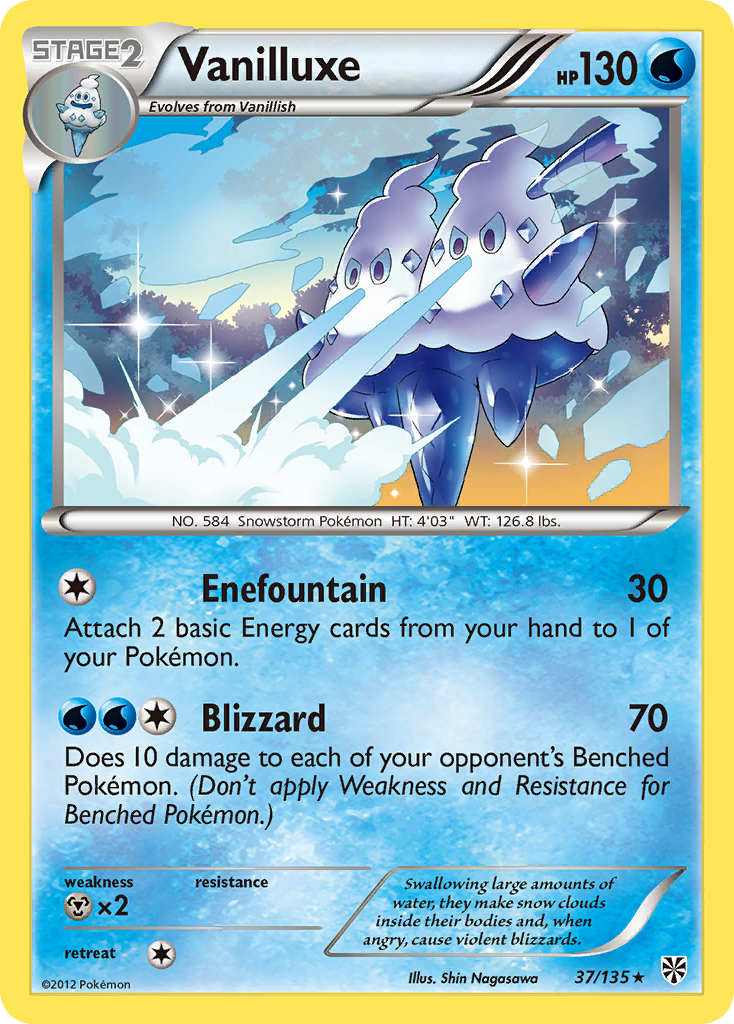 Vanilluxe (37/135) [Black & White: Plasma Storm] | Gamers Paradise