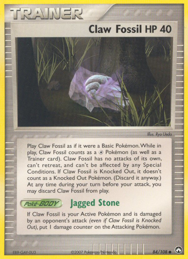 Claw Fossil (84/108) [EX: Power Keepers] | Gamers Paradise
