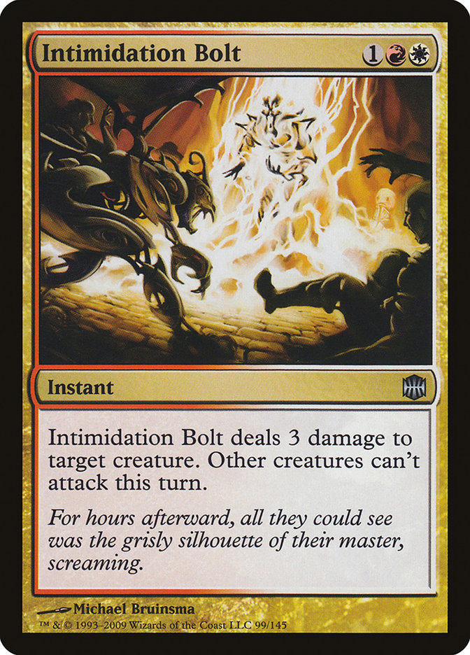 Intimidation Bolt [Alara Reborn] | Gamers Paradise