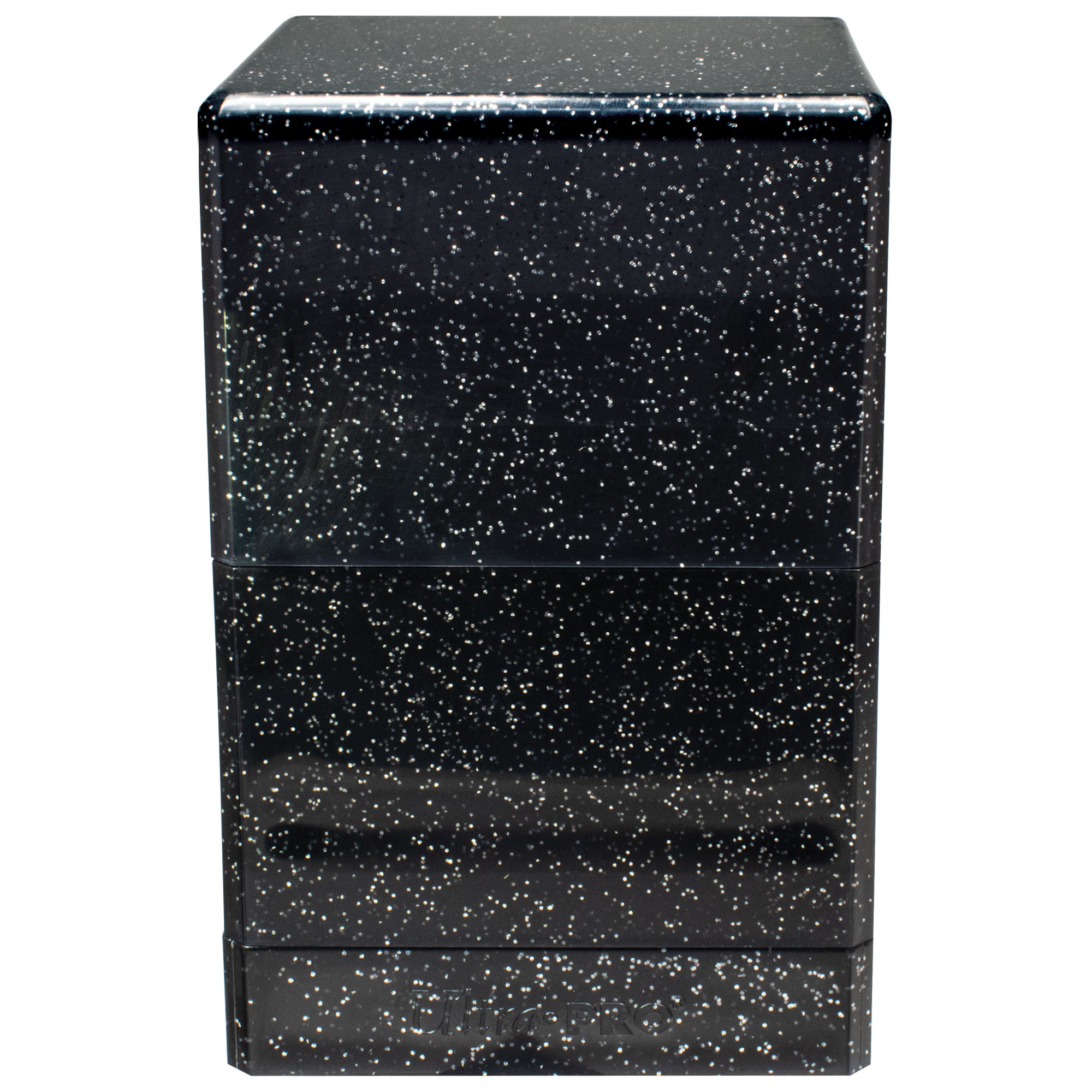 Ultra PRO: Satin Tower - Glitter Black | Gamers Paradise
