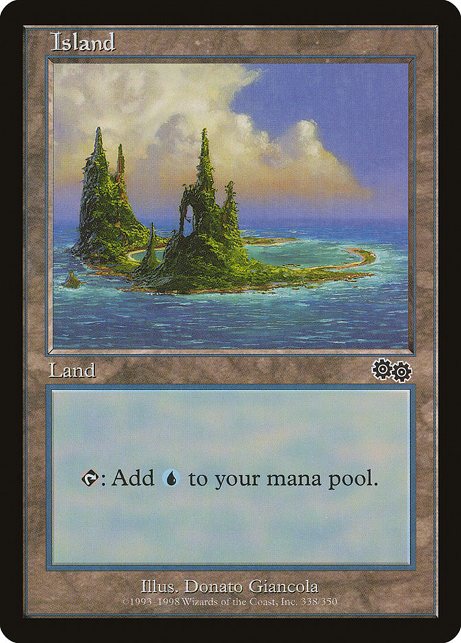 Island (338) [Urza's Saga] | Gamers Paradise