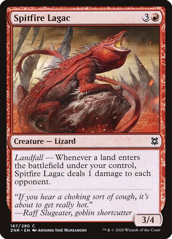 Spitfire Lagac [Zendikar Rising] | Gamers Paradise