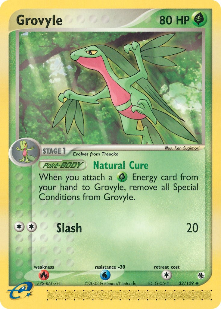 Grovyle (32/109) [EX: Ruby & Sapphire] | Gamers Paradise