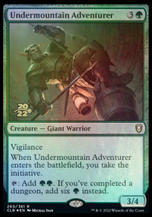 Undermountain Adventurer [Commander Legends: Battle for Baldur's Gate Prerelease Promos] | Gamers Paradise
