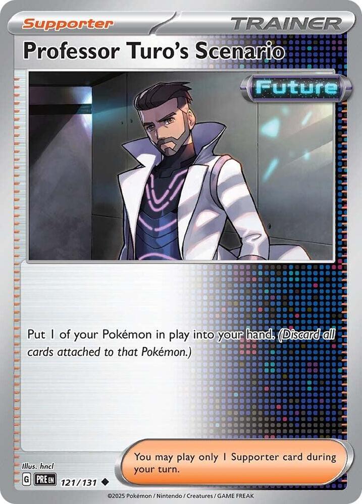 Professor Turo's Scenario (121/131) [Scarlet & Violet: Prismatic Evolutions] | Gamers Paradise