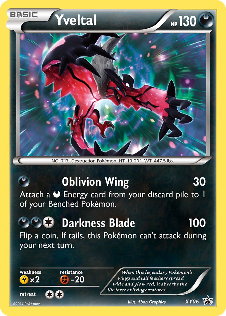 Yveltal (XY06) [XY: Black Star Promos] | Gamers Paradise