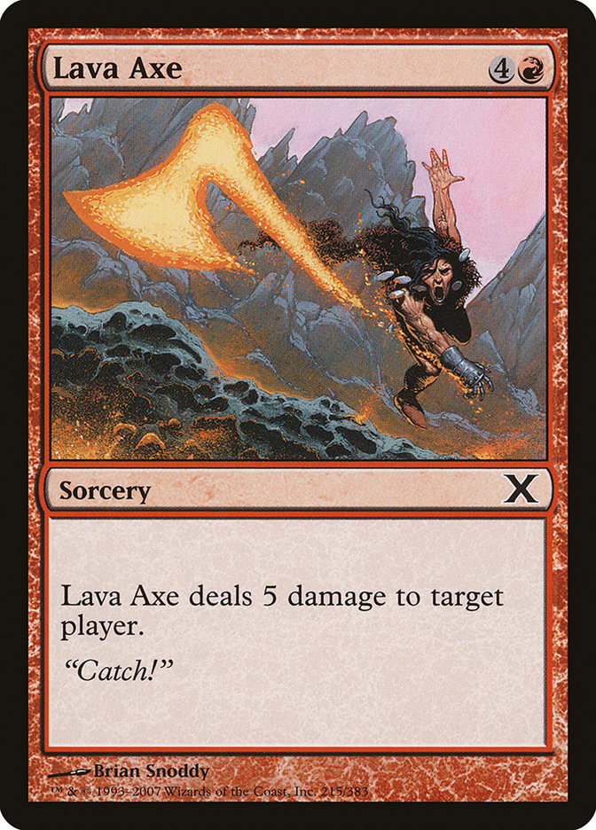 Lava Axe [Tenth Edition] | Gamers Paradise