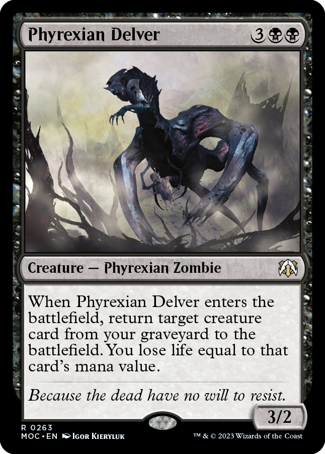 Phyrexian Delver [March of the Machine Commander] | Gamers Paradise