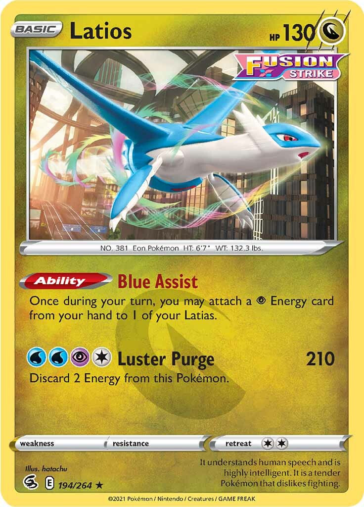 Latios (194/264) [Sword & Shield: Fusion Strike] | Gamers Paradise