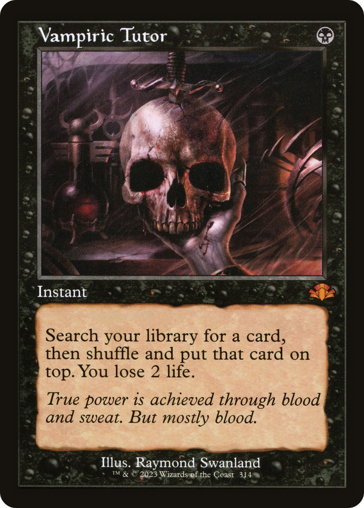 Vampiric Tutor (Retro) [Dominaria Remastered] | Gamers Paradise
