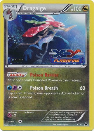 Dragalge (XY10) (Staff) [XY: Black Star Promos] | Gamers Paradise