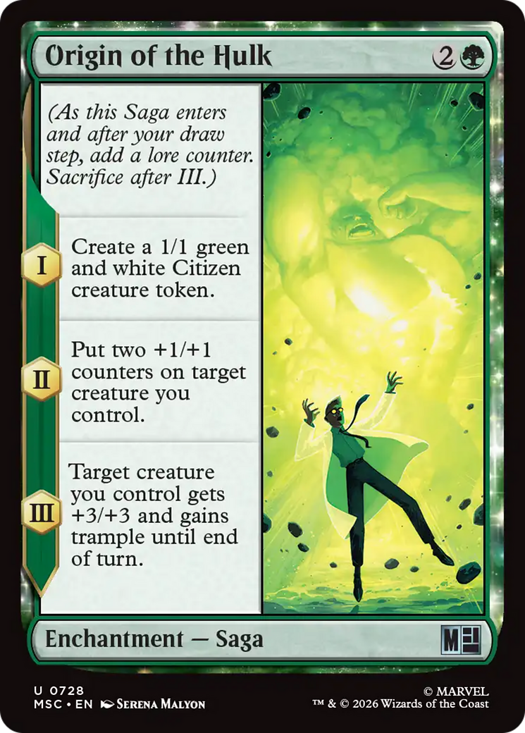 Origin of the Hulk [Marvel Super Heroes Commander] | Gamers Paradise