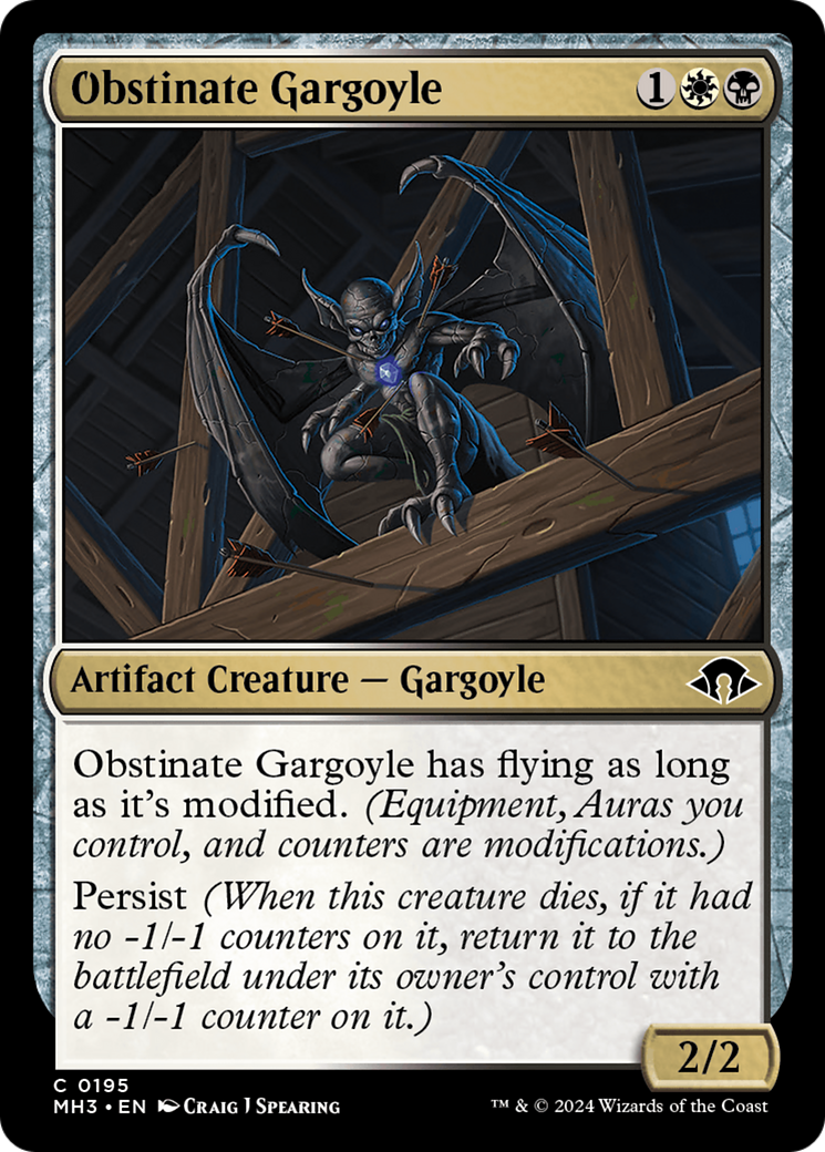 Obstinate Gargoyle [Modern Horizons 3] | Gamers Paradise