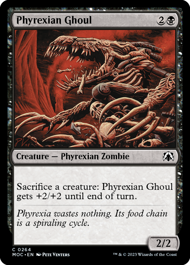 Phyrexian Ghoul [March of the Machine Commander] | Gamers Paradise