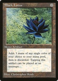 Black Lotus (Oversized) [Oversize Cards] | Gamers Paradise