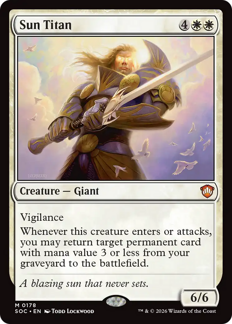 Sun Titan [Secrets of Strixhaven Commander] | Gamers Paradise