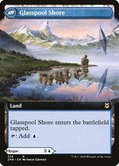 Glasspool Mimic // Glasspool Shore (Extended Art) [Zendikar Rising] | Gamers Paradise
