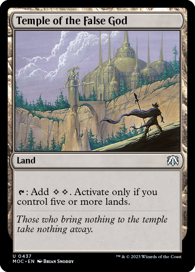 Temple of the False God [March of the Machine Commander] | Gamers Paradise