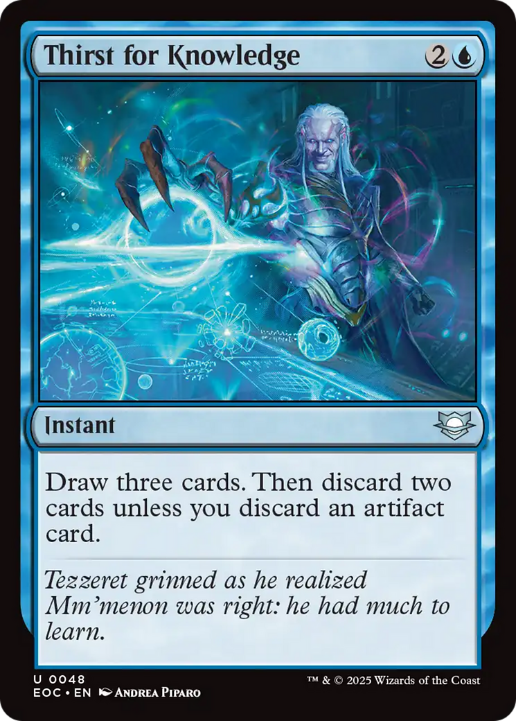 Thirst for Knowledge [Edge of Eternities Commander] | Gamers Paradise
