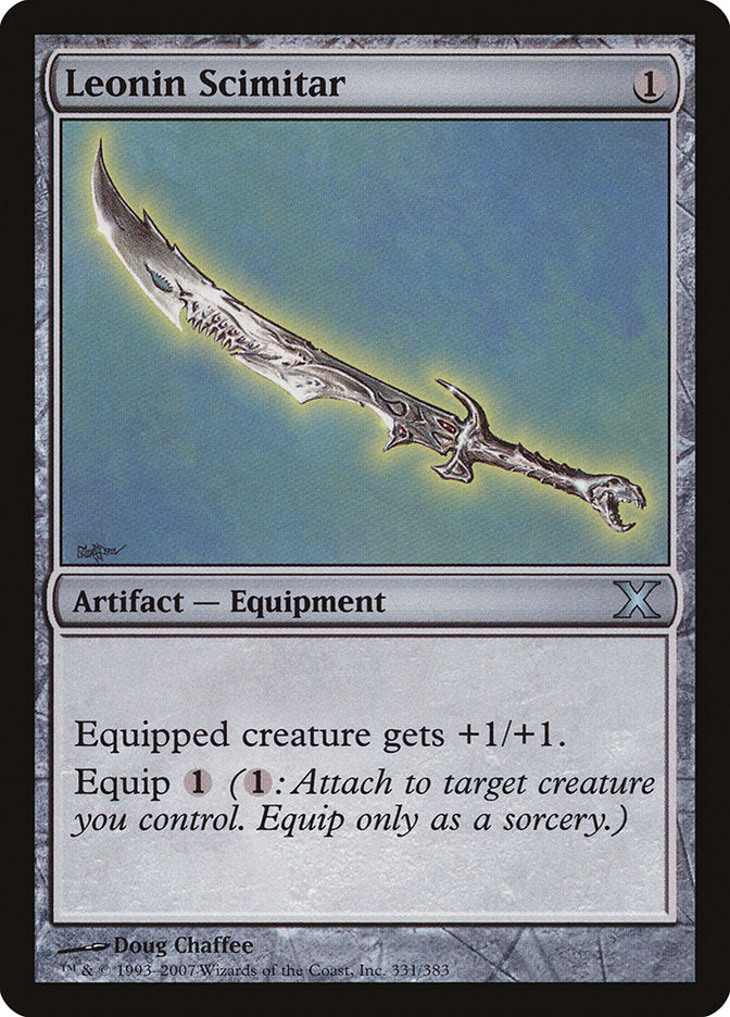 Leonin Scimitar [Tenth Edition] | Gamers Paradise