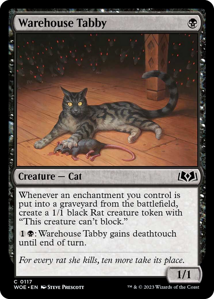 Warehouse Tabby [Wilds of Eldraine] | Gamers Paradise