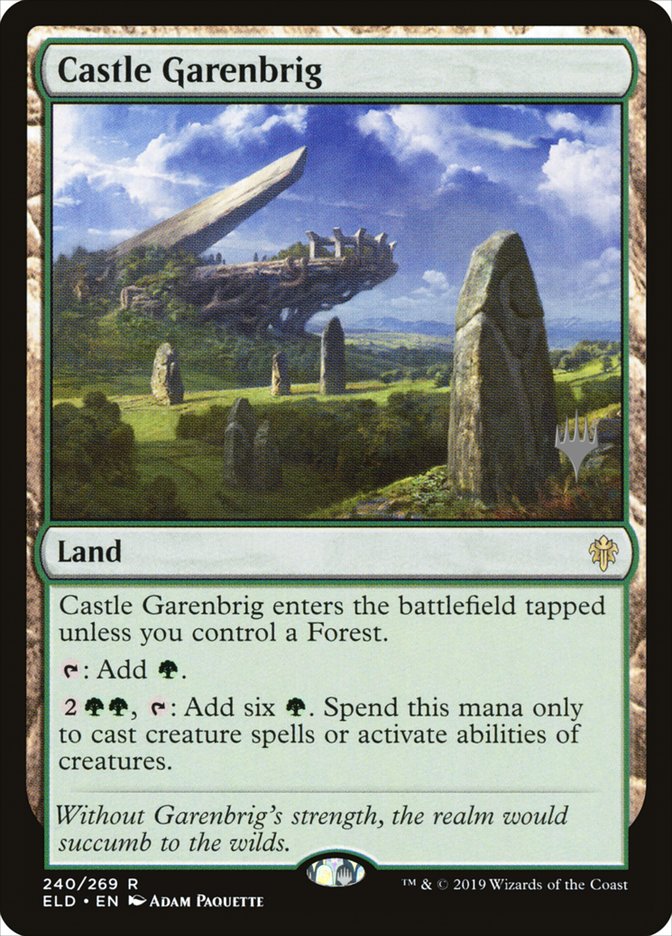 Castle Garenbrig (Promo Pack) [Throne of Eldraine Promos] | Gamers Paradise