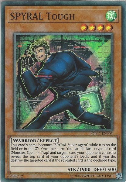 SPYRAL Tough [OP07-EN005] Super Rare | Gamers Paradise