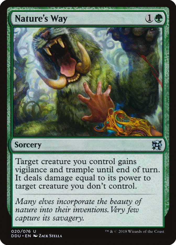 Nature's Way [Duel Decks: Elves vs. Inventors] | Gamers Paradise