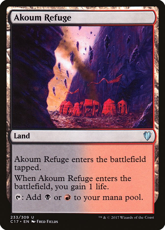 Akoum Refuge [Commander 2017] | Gamers Paradise
