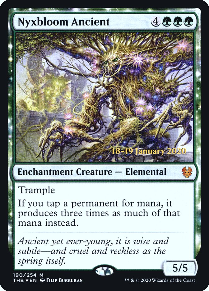 Nyxbloom Ancient [Theros Beyond Death Prerelease Promos] | Gamers Paradise
