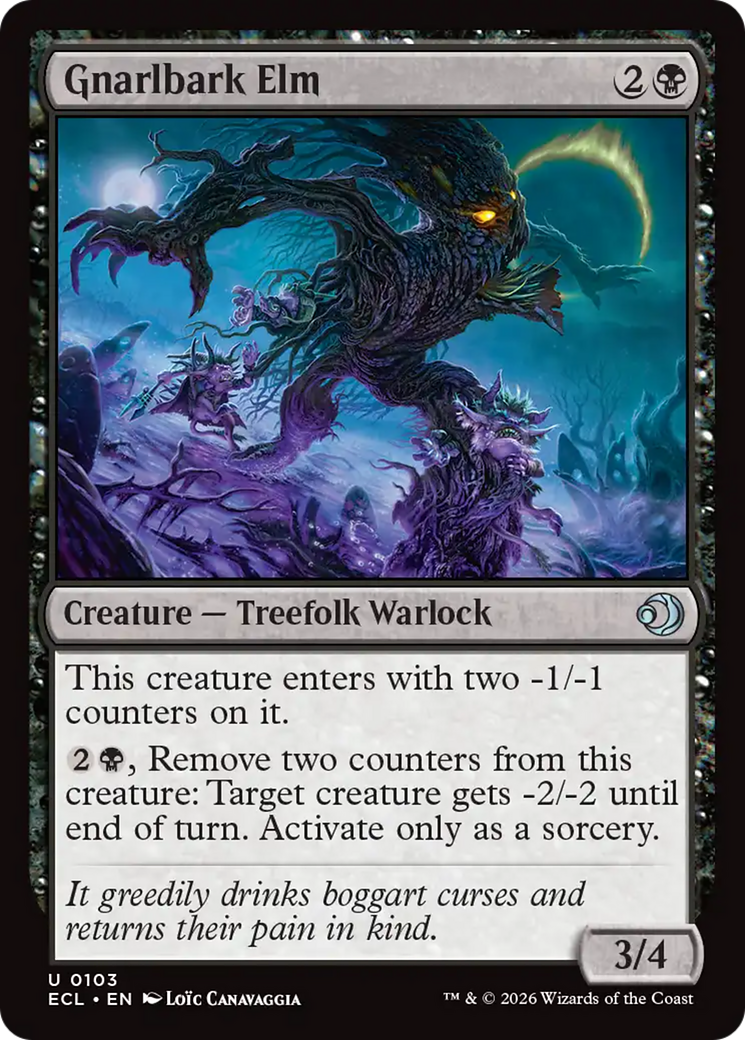 Gnarlbark Elm [Lorwyn Eclipsed] | Gamers Paradise