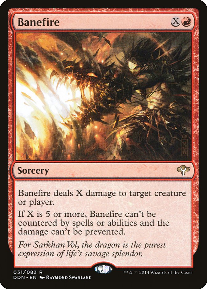Banefire [Duel Decks: Speed vs. Cunning] | Gamers Paradise